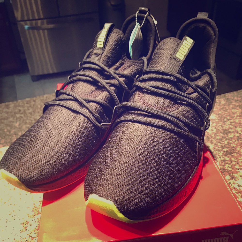 PUMA NRGY Neko Puma Black/Asphalt/Limepunch 13